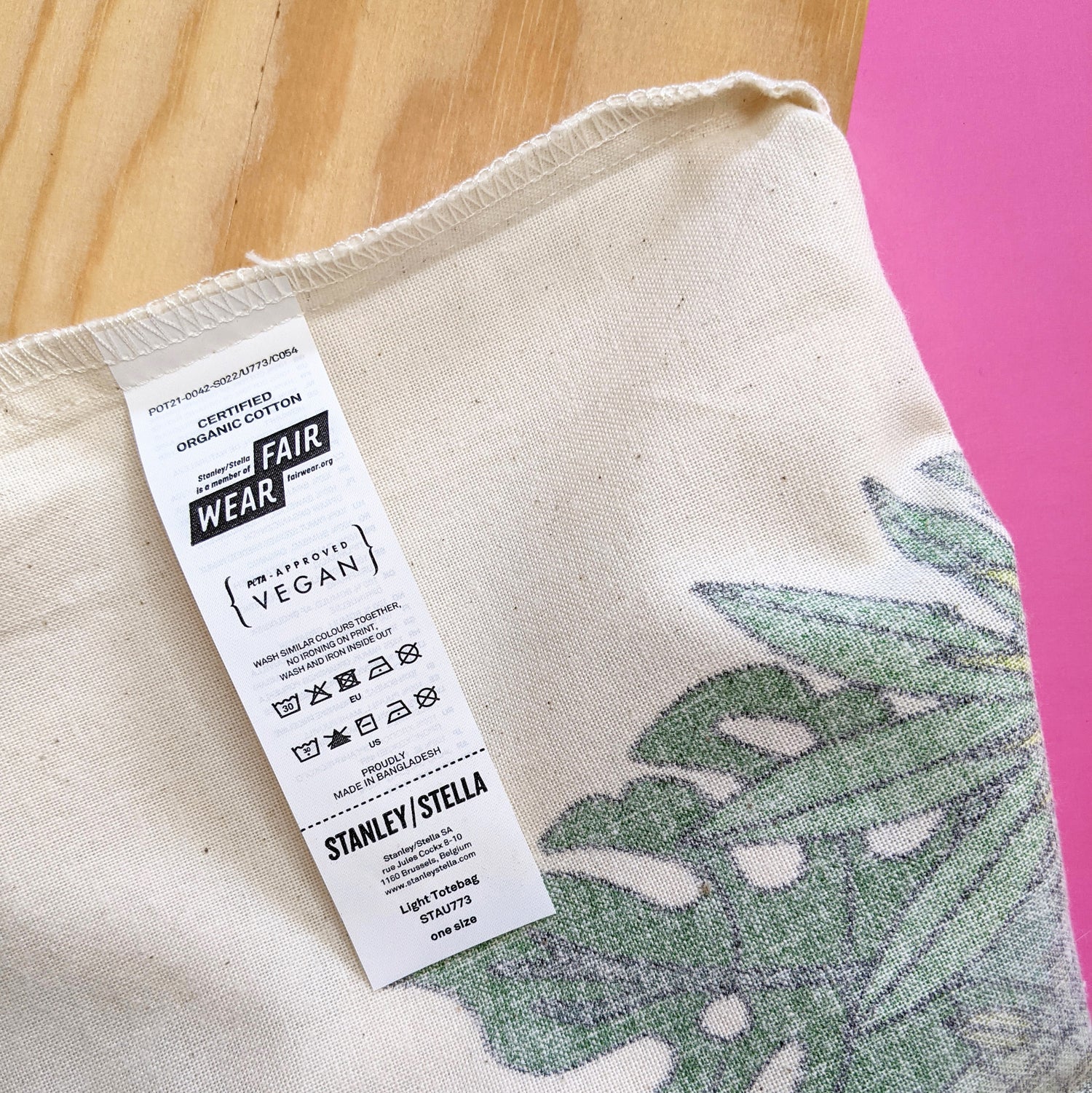 stanley/stella eco-friendly tote bag