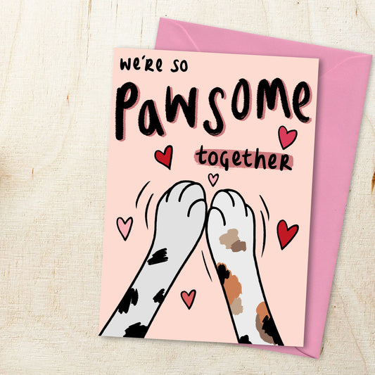 Pawsome Together Card