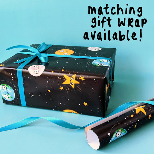 Space Gift Wrapping Paper 