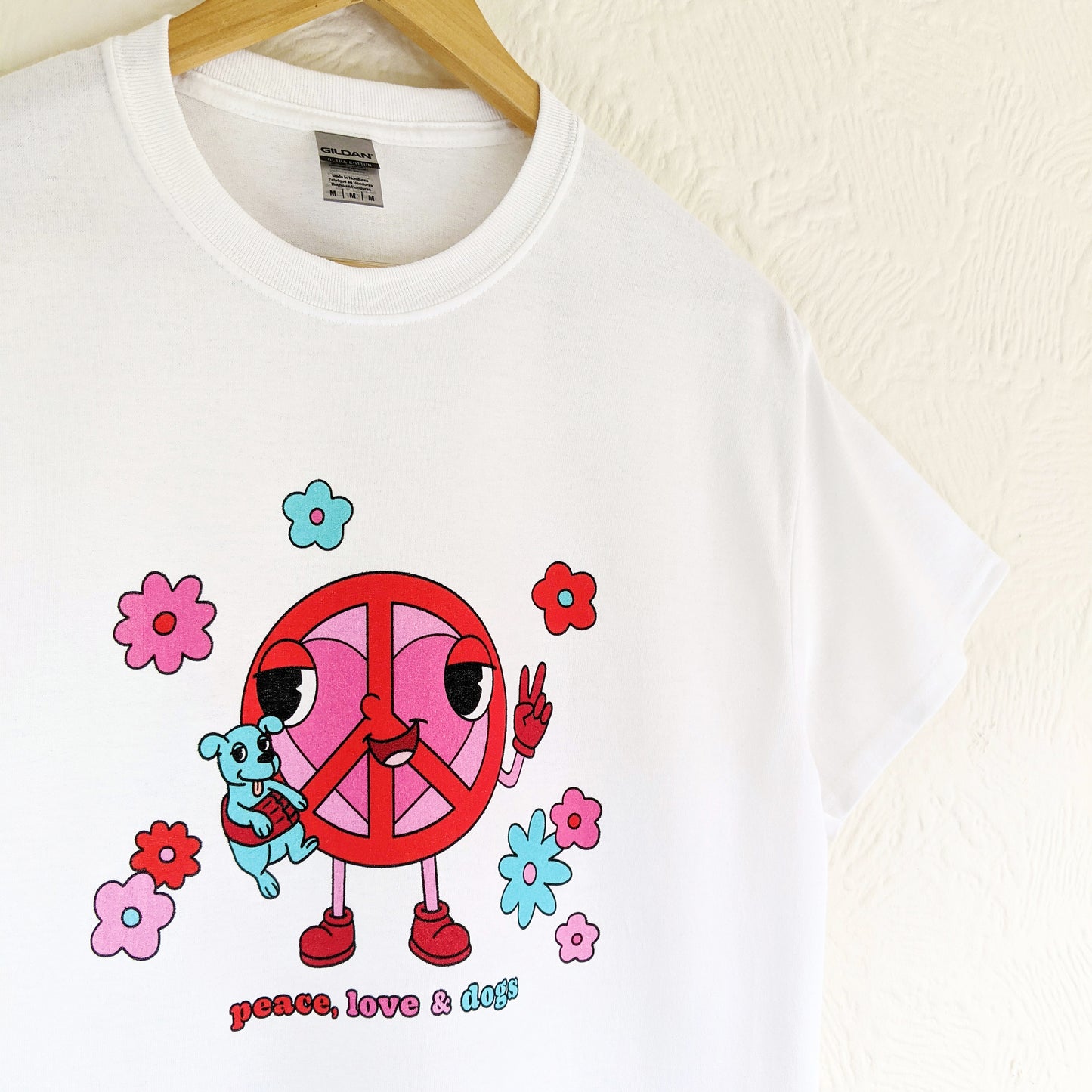 peace love dogs t-shirt