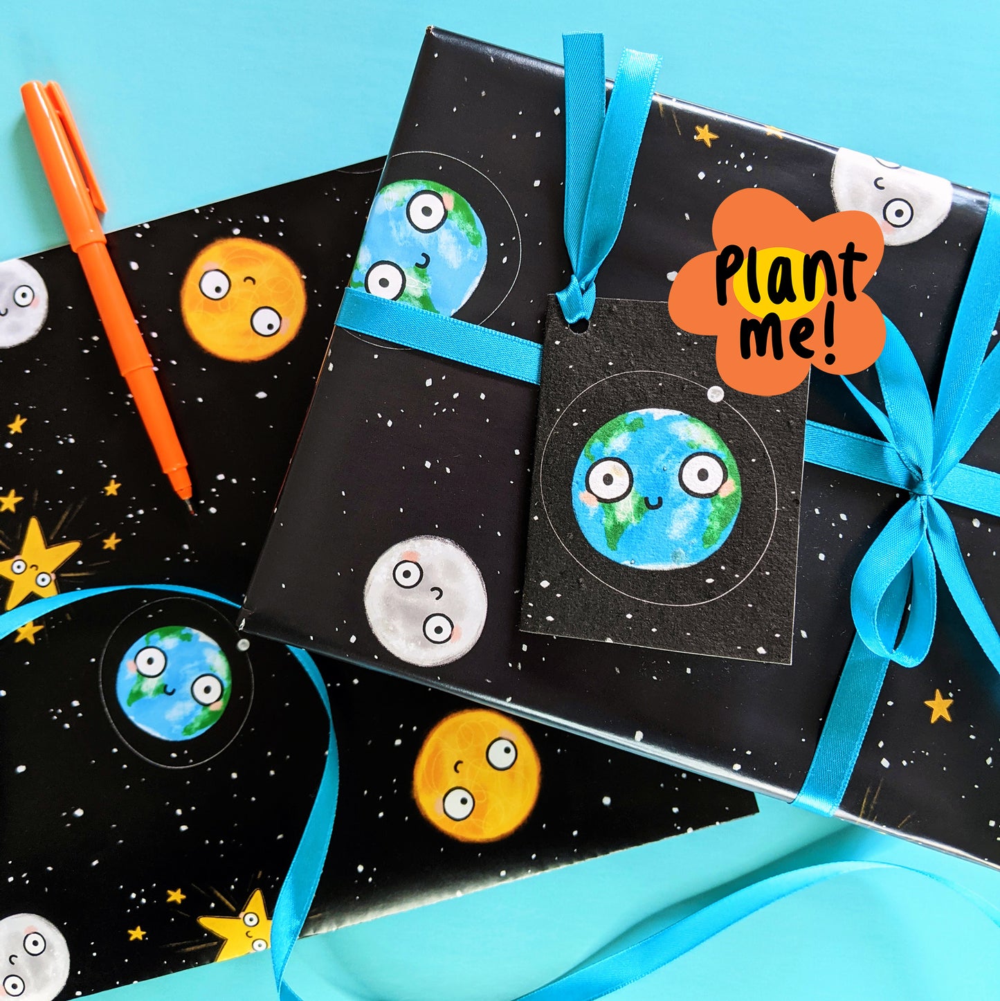 Planet Earth Plantable Gift Tag