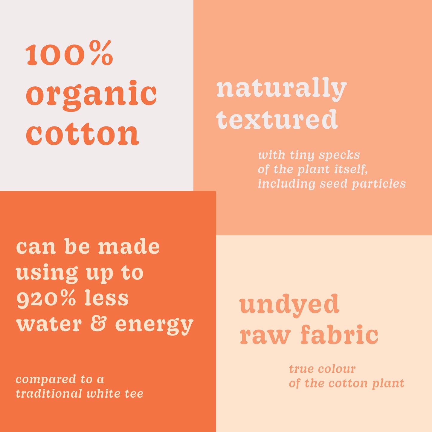 Nice To Be Nice T-Shirt Natural Raw Organic Cotton